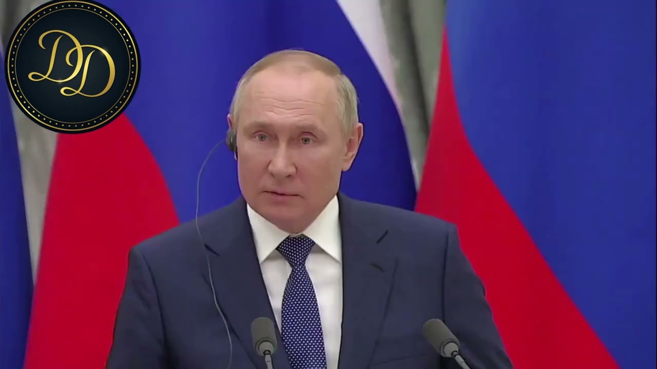 Speech of Russian President Vladimir Putin after meeting with French President Emmanuel Macron