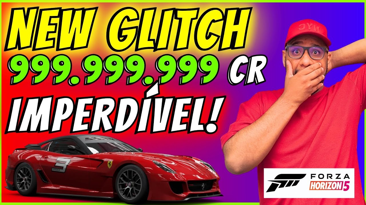 NOVO M&Eacute;TODO de CR Infinito no Forza Horizon 5 - GLITCH ATUALIZADO!
