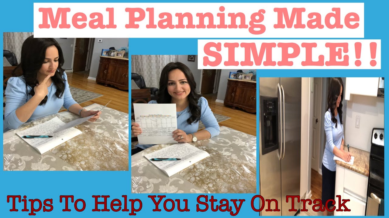 Meal Planning for the Week made SIMPLE!