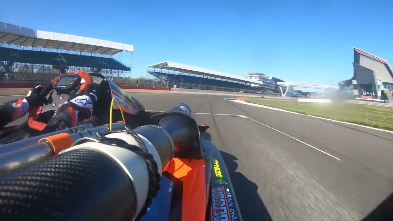 Division 1 Superkarts | Silverstone International | Super Series Race 2 | April 2025 | Matt Robinson