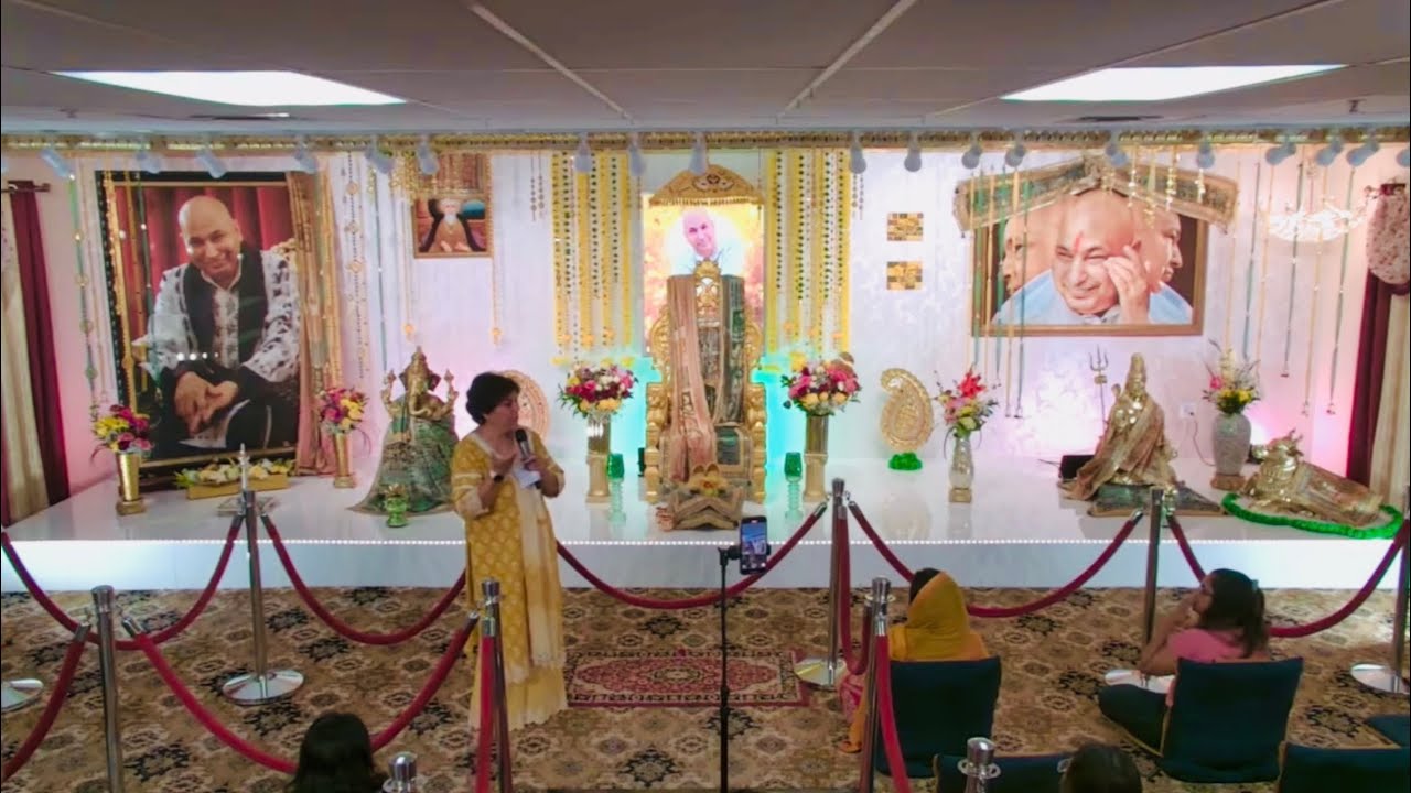 Satsang at Guruji’s Temple in Kilmer, New Jersey on 3rd August 2025