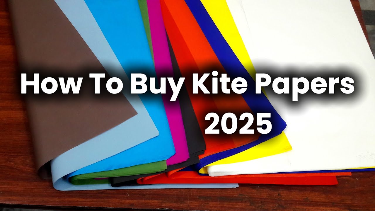 Kite Papers : How to Buy Kite Papers : Diy Kites : Kaat Dar Kite Papers !