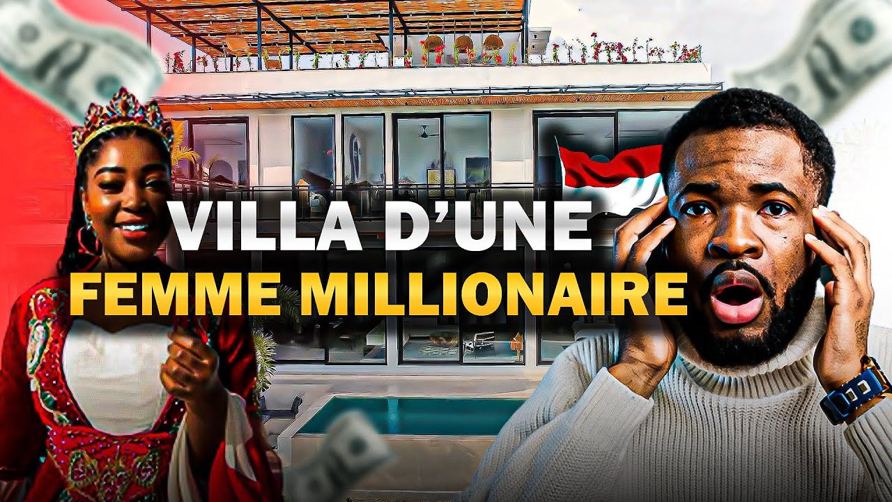 ELLE CONSTRUIT SA VILLA de LUXE dans CE PAYS. JE VOUS PRESENTE la MAISON DE CETTE FEMME MILLIONNAIRE