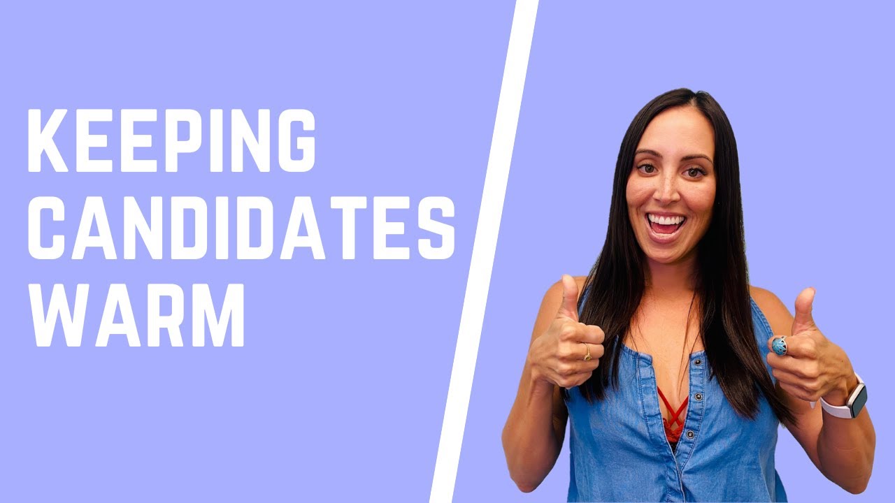 How to keep candidates warm in between onsites and offers
