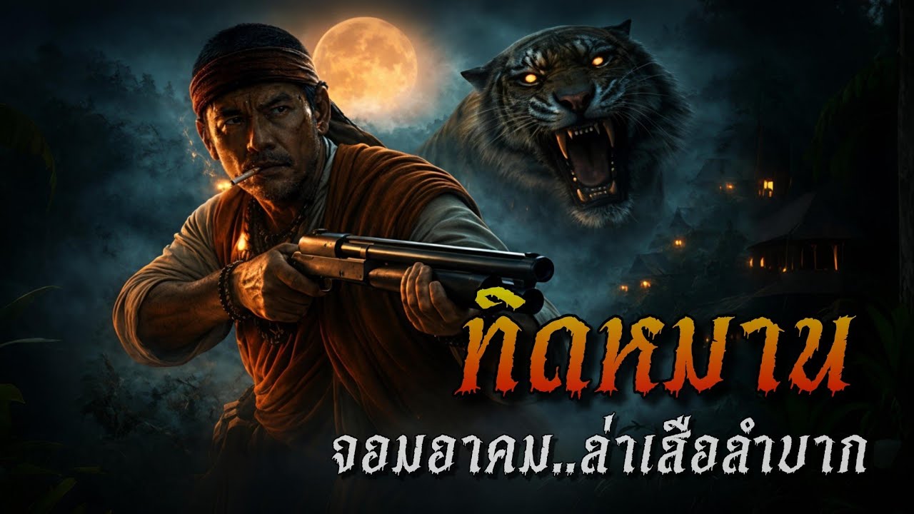 ทิดหมาน จอมอาคม..ล่าเสือลำบาก
