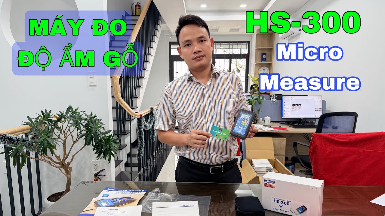 Máy đo độ ẩm gỗ HS-300 Micro Measure 