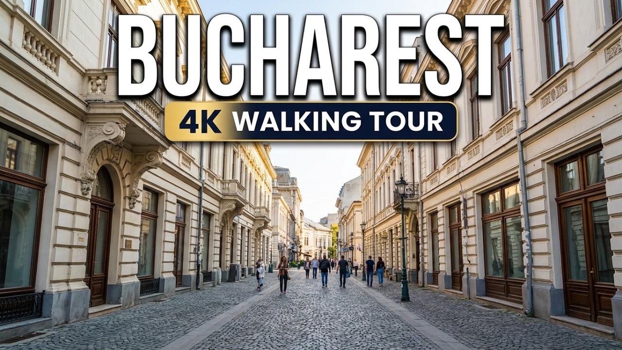 Exploring Lipscani: Bucharest's Historic Heartbeat 🇷🇴 [4K Walking Tour]