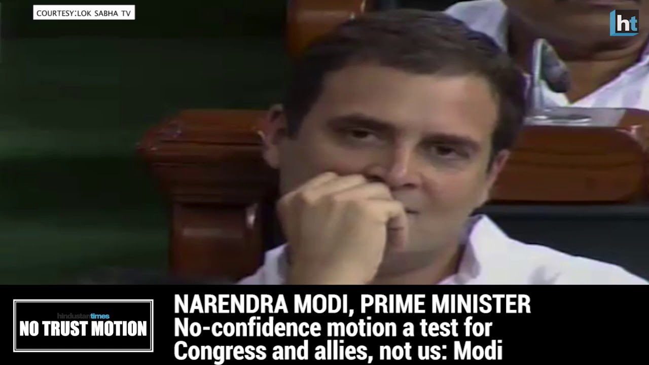 No-confidence motion test for Congress, allies: PM Modi&rsquo;s jibe at Opposition