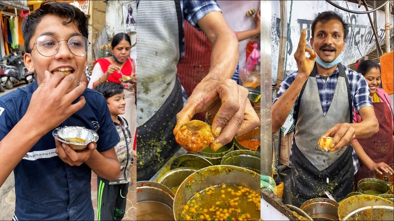 Bollywood Style 30 Flavour Pani Puri|Harsh Pani Puri Centre of Nagpur|