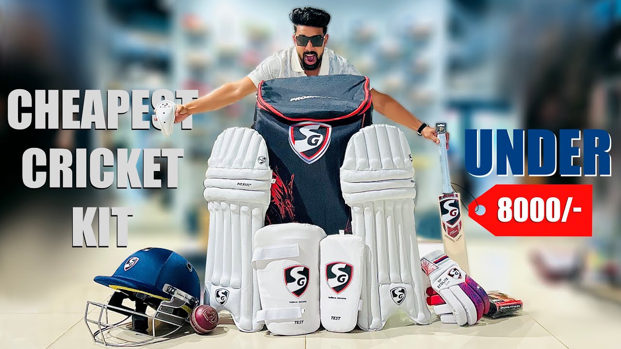 Best Cricket Kit Under 8000 | SG Cheapest Cricket Kit For Childrens