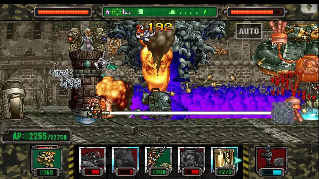 [HD]Metal slug ATTACK. ONLINE!  SOL DAE ROKKER (ANIMA)  Deck!!! (1.18.0 ver)