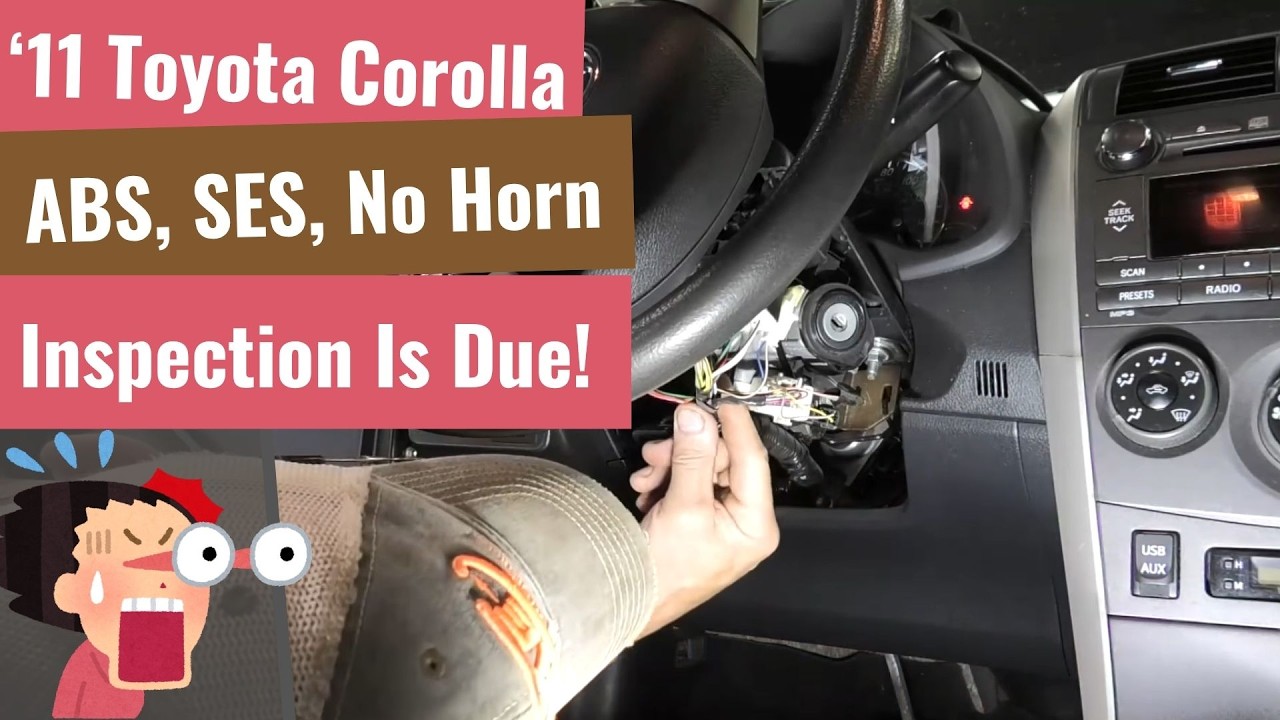ABS Light, Check Engine Light, No Horn... This Corolla Has It All