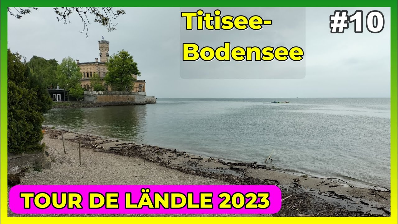 Tour de Ländle 2023 mit E Bike Teil 10 ( Titisee - Eigeltingen - Badhütten)