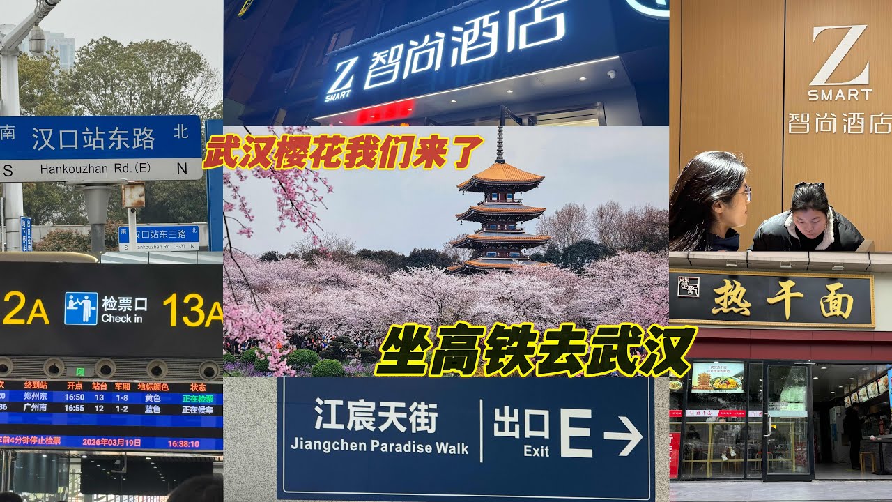 深圳咖啡☕️过后我们就坐高铁🚅去武汉🥳去武汉看樱花🌸