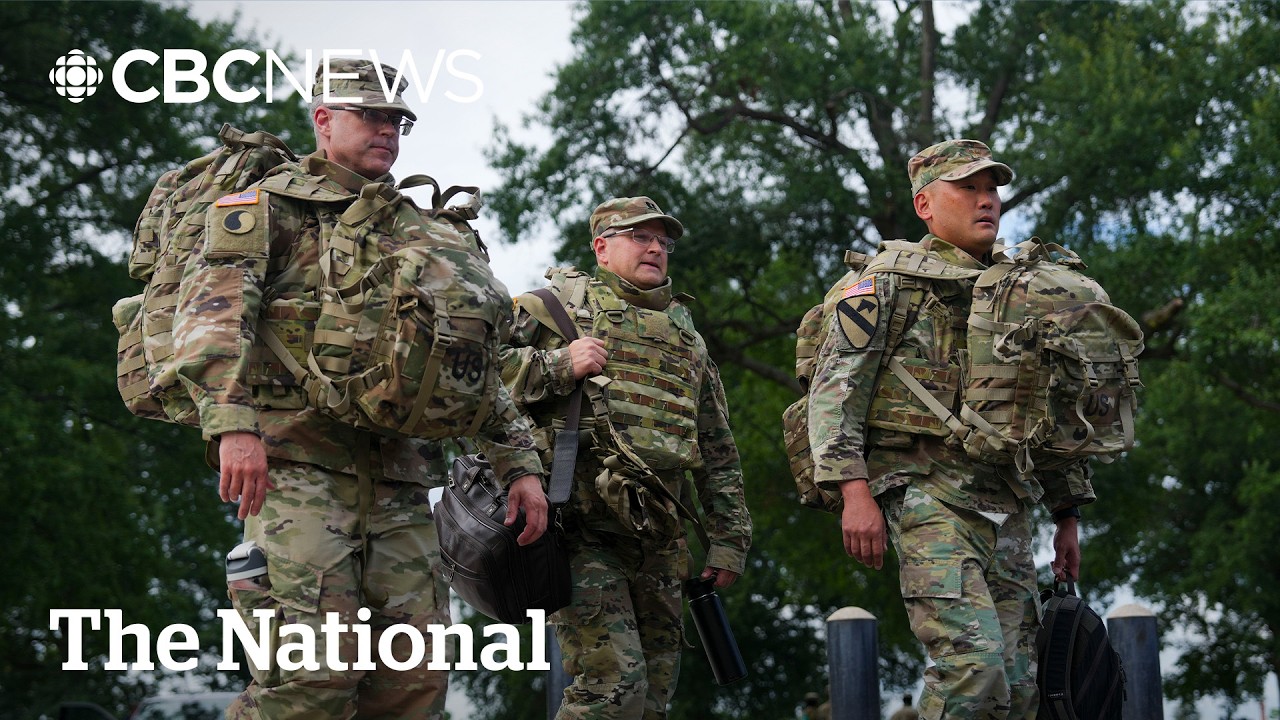 National Guard starts patrolling Washington