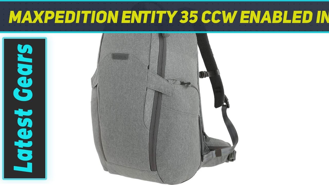 Maxpedition Entity 35 CCW Enabled Internal Frame AZ Review