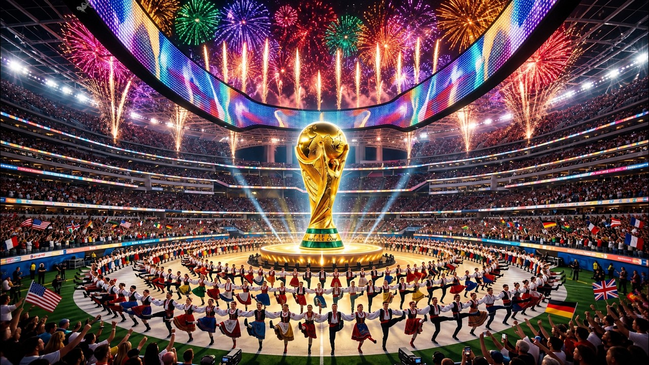 🔥 World Cup 2026 Opening Ceremony 😱⚽ | The Greatest Football Celebration on Earth in 4K.