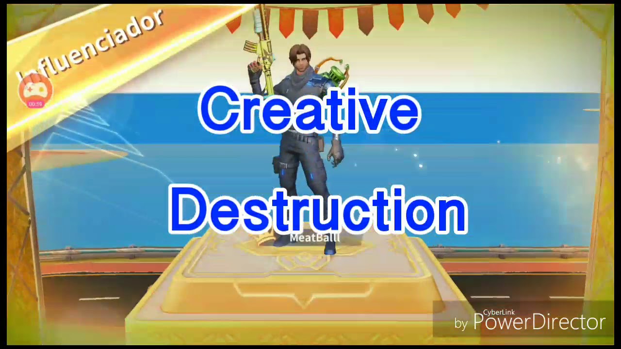 Jogando C.D Creative Destruction, pela primeira vez.