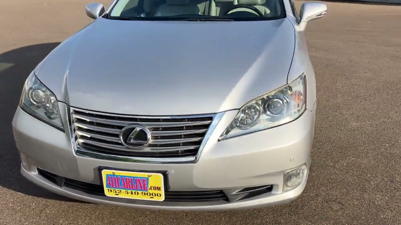 2012 Lexus ES350 1 Owner 93k Miles