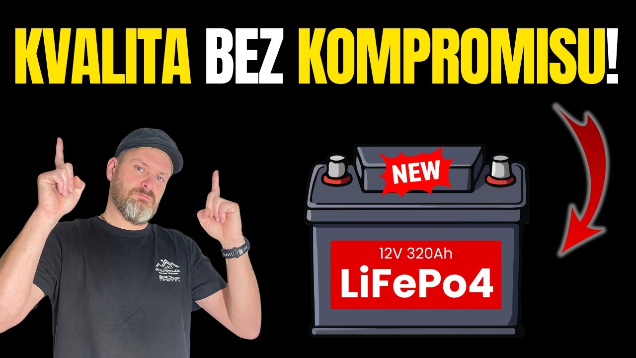 NEW LiFePo4 baterie, která tě přežije!! Až 8 000 cyklů!