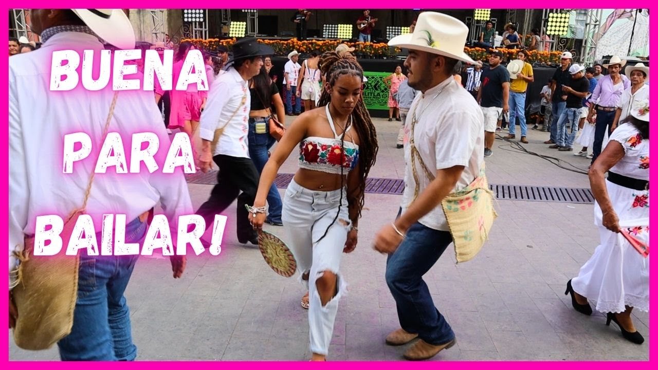😱❤️ QUE CHULADA! El precioso estilo Afro Mexicano De Ixzela bailando huapangos en Xilitla