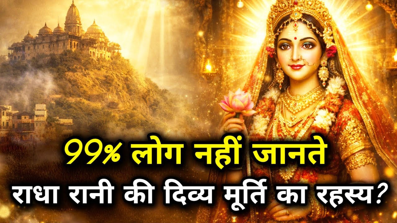 बरसाना मंदिर की राधा रानी की मूर्ति से जुड़े अनसुने रहस्य | Radha Rani Barsana Darshan 