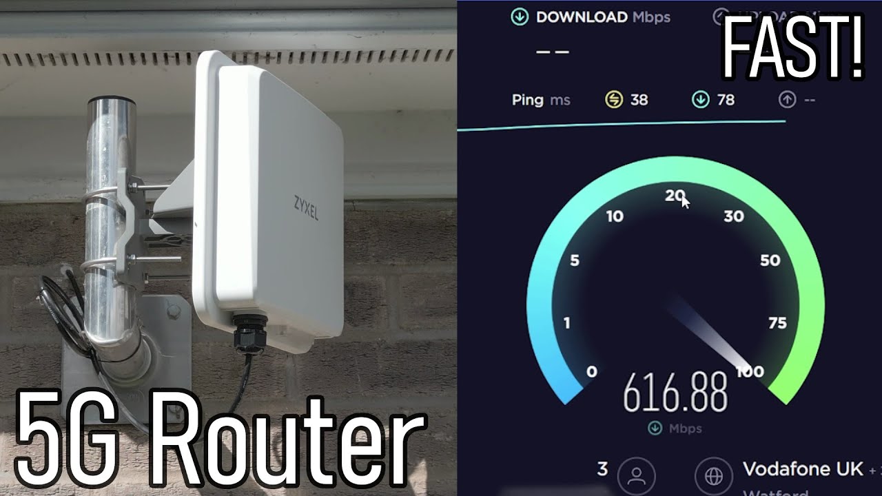 SDG #267 Near Gigabit Speed 5G Home Broadband Internet - Zyxel NR7101 NR Modem and Router