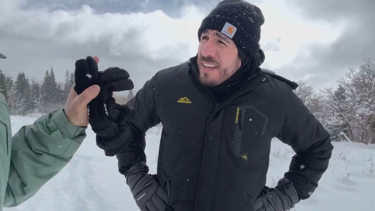 Snow hiking and conversations with Kenny Florian about money and energy being the same thing!