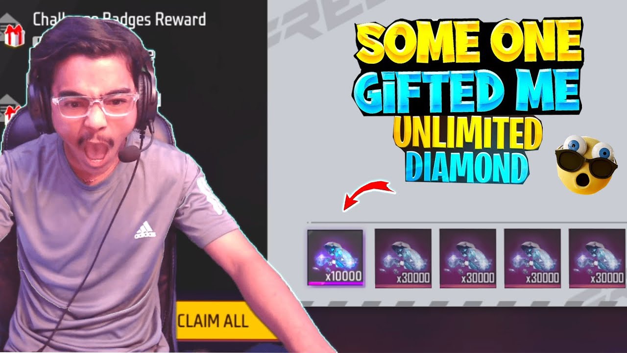 SOMEONE GIFTED ME UNLIMITED DAIMONDS😱
