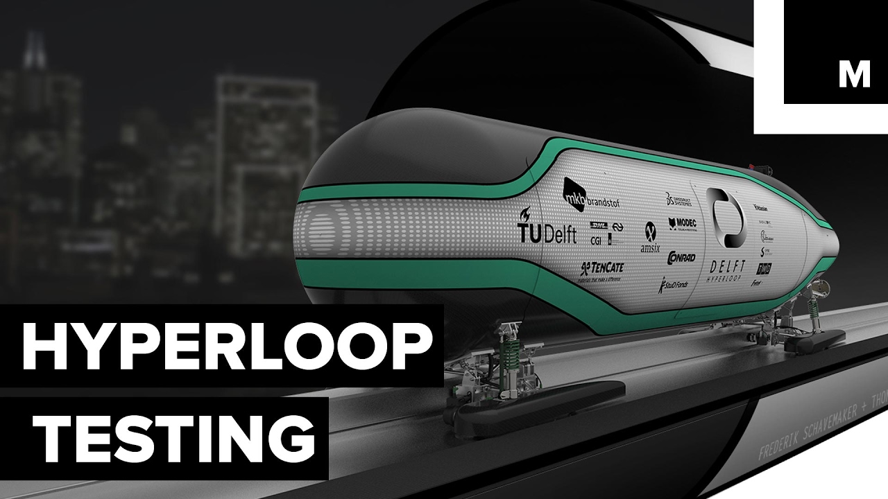 Elon Musk's Hyperloop testing