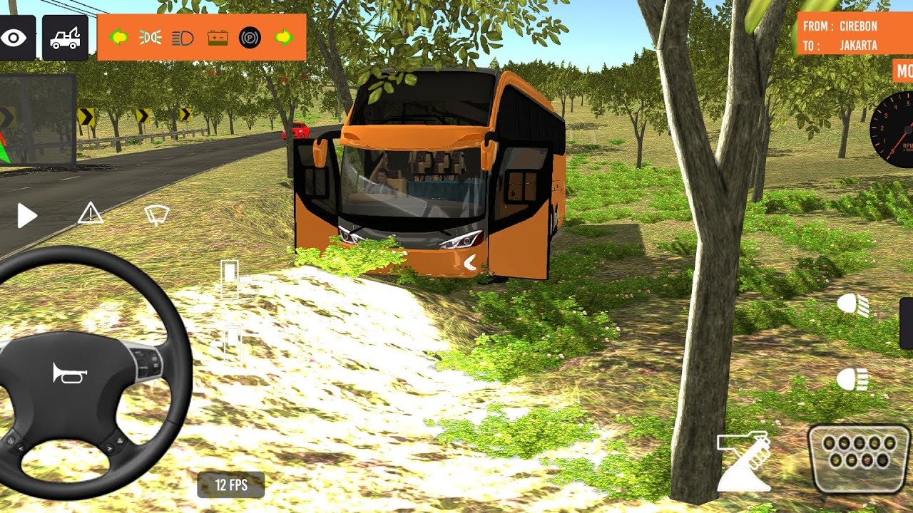 Indonesia Coach bus driving | Euro bus simulator 2025 Android gameplay #game 1