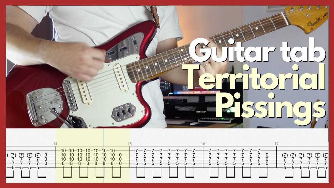 Nirvana - Territorial Pissings (Guitar tabs)