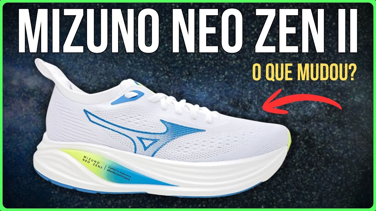 MIZUNO NEO ZEN 2: NÓS JÁ CORREMOS COM ELE!!