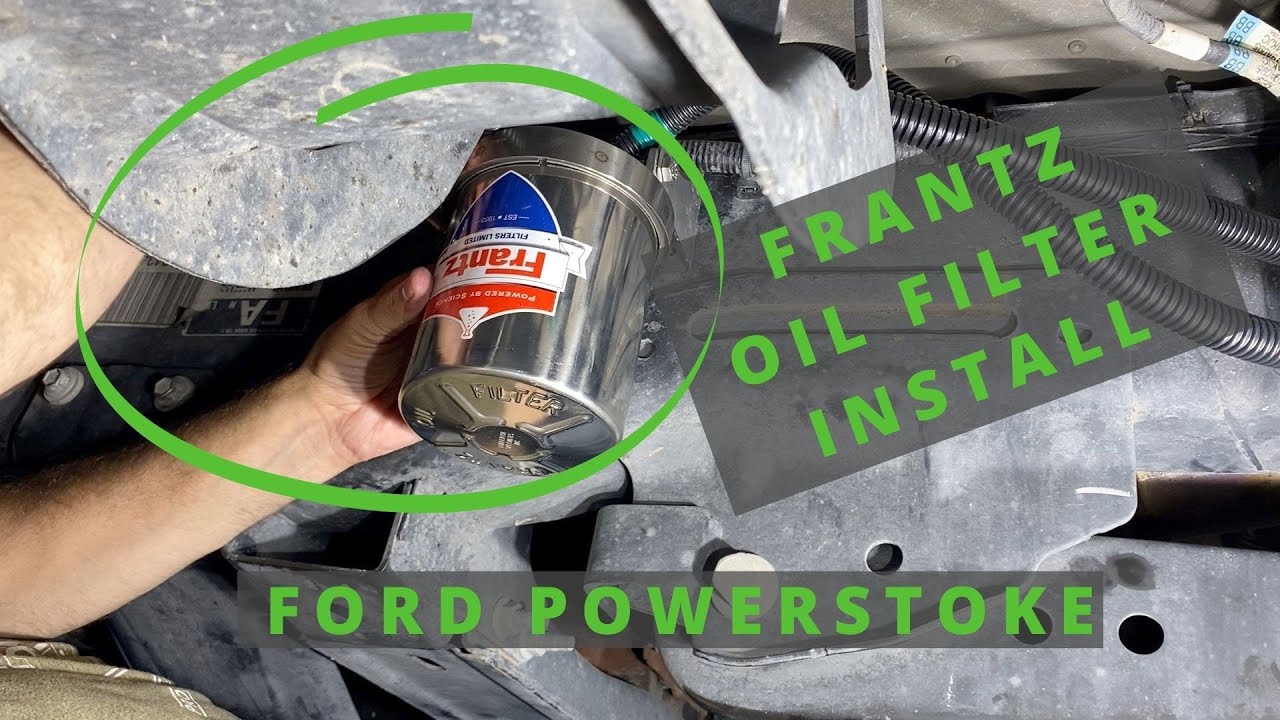 Ford Powerstroke 2017+ F250 F350 Frantz Bypass Oil Filter Install