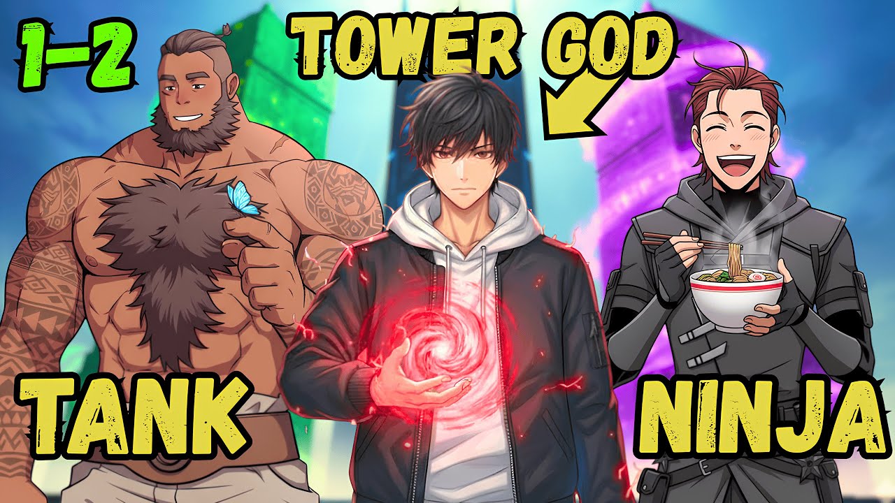 [1-2] The Weakest Guy Uses His Brain to Conquer the Tower | Manhwa Recap