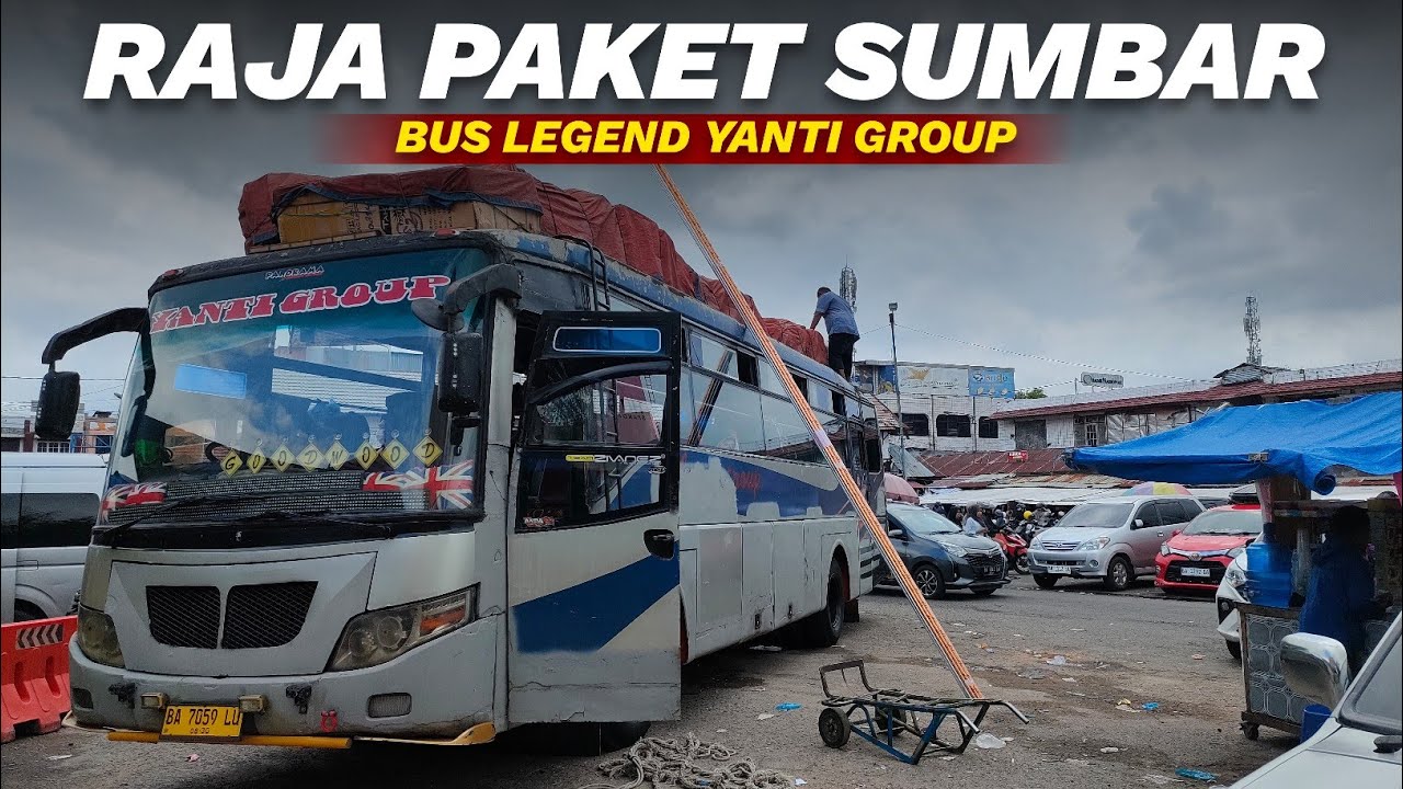 RAJA PAKET DARI SUMBAR, BUS LEGEND YANTI GROUP‼️