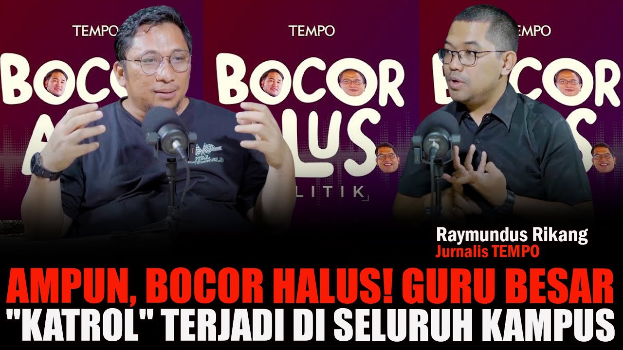 Kampus Sudah Bocor Halus. Dari Mahasiswa, Dosen Hingga Guru Besar Punya Masalah Etika