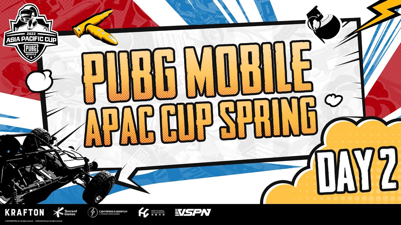 【絕地求生M】2022 絕地求生M  Asia Pacific Cup  Day 2｜PUBG MOBILE APAC  Cup Spring