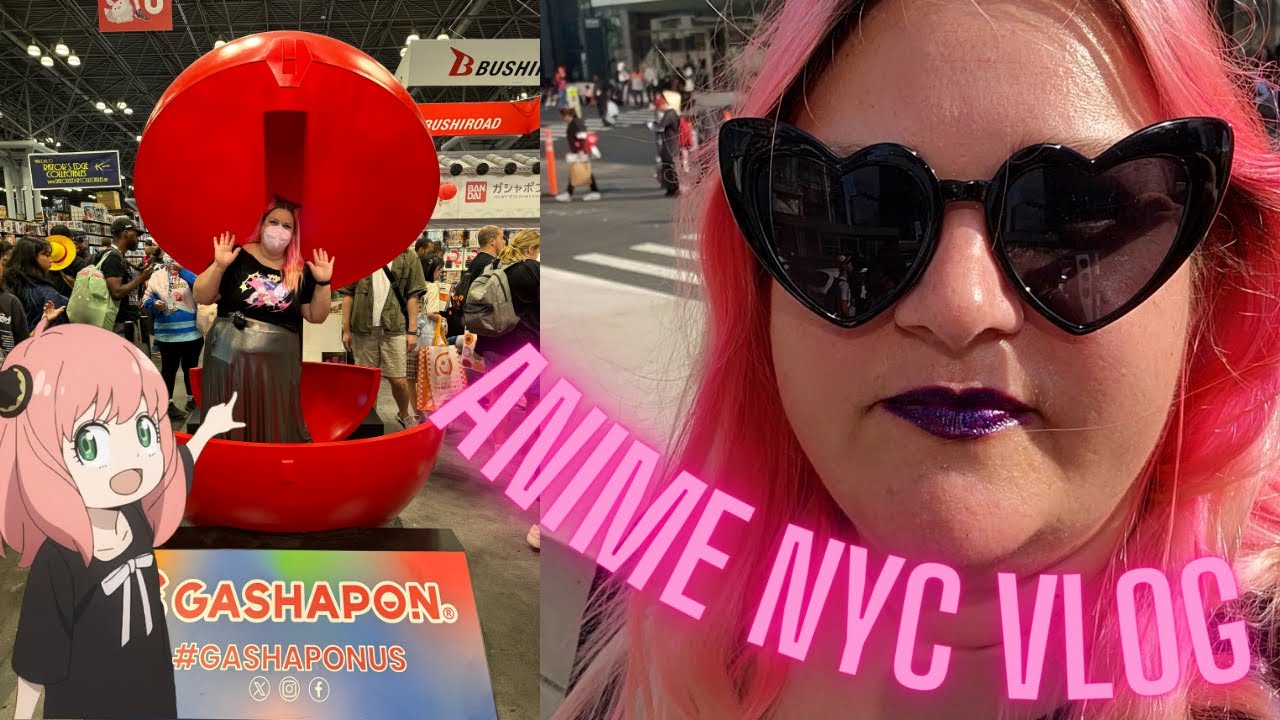 ANIME NYC Con Vlog! First Con Vlog Since 2019!! - Elyse Explosion