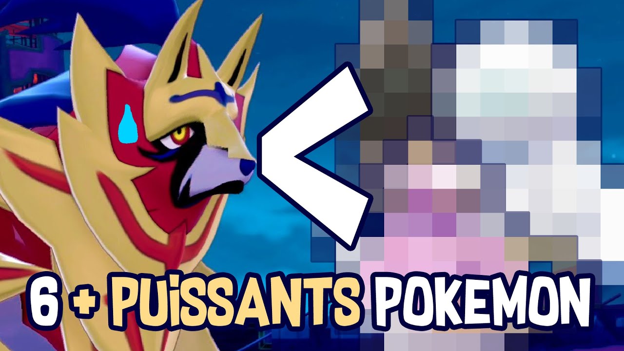 6 POKÉMON les plus PUISSANTS de Pokémon Épée Bouclier w/ Fildrong