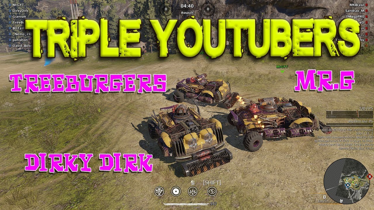 Triple Youtubers [Treeburgers, Mr. G and Dirky Dirk]