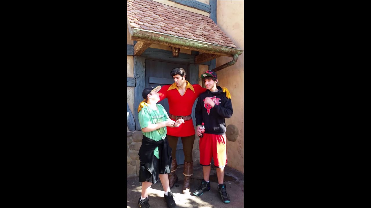 Gaston Meet & Greet Disney World!