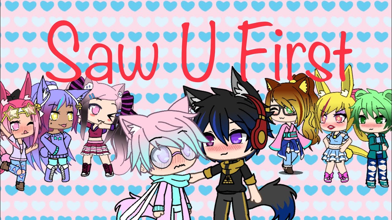Saw U First || Gay Love Story || Gachaverse Mini Movie