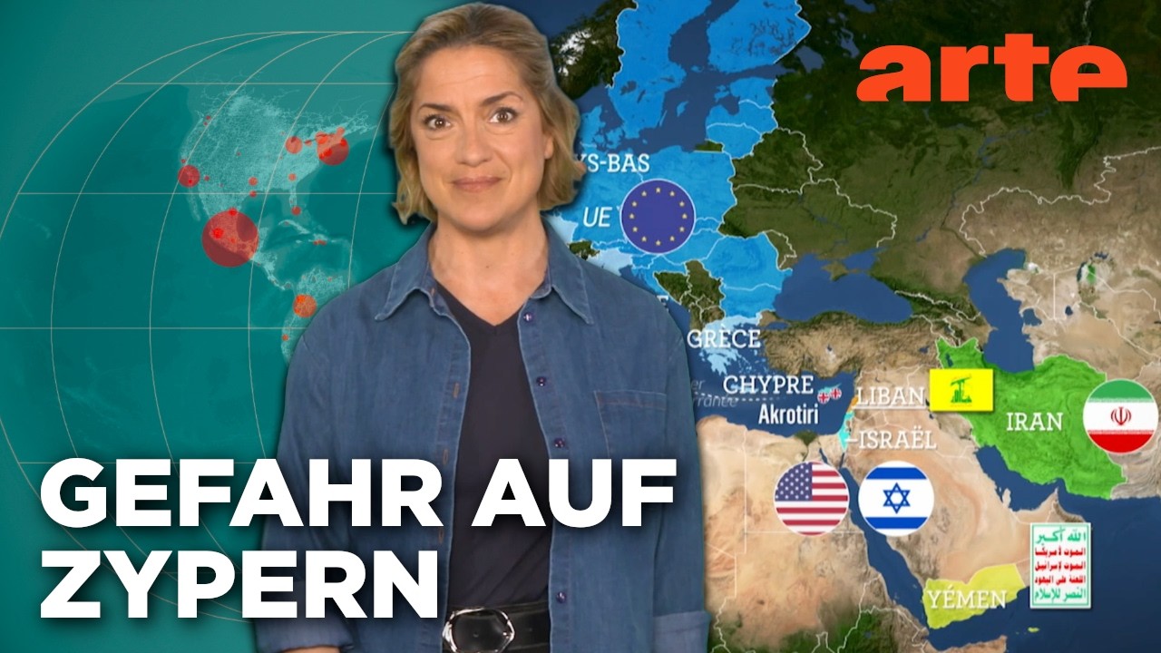 Zypern: zwischen EU und Iran | Mit offenen Karten - Im Fokus | ARTE