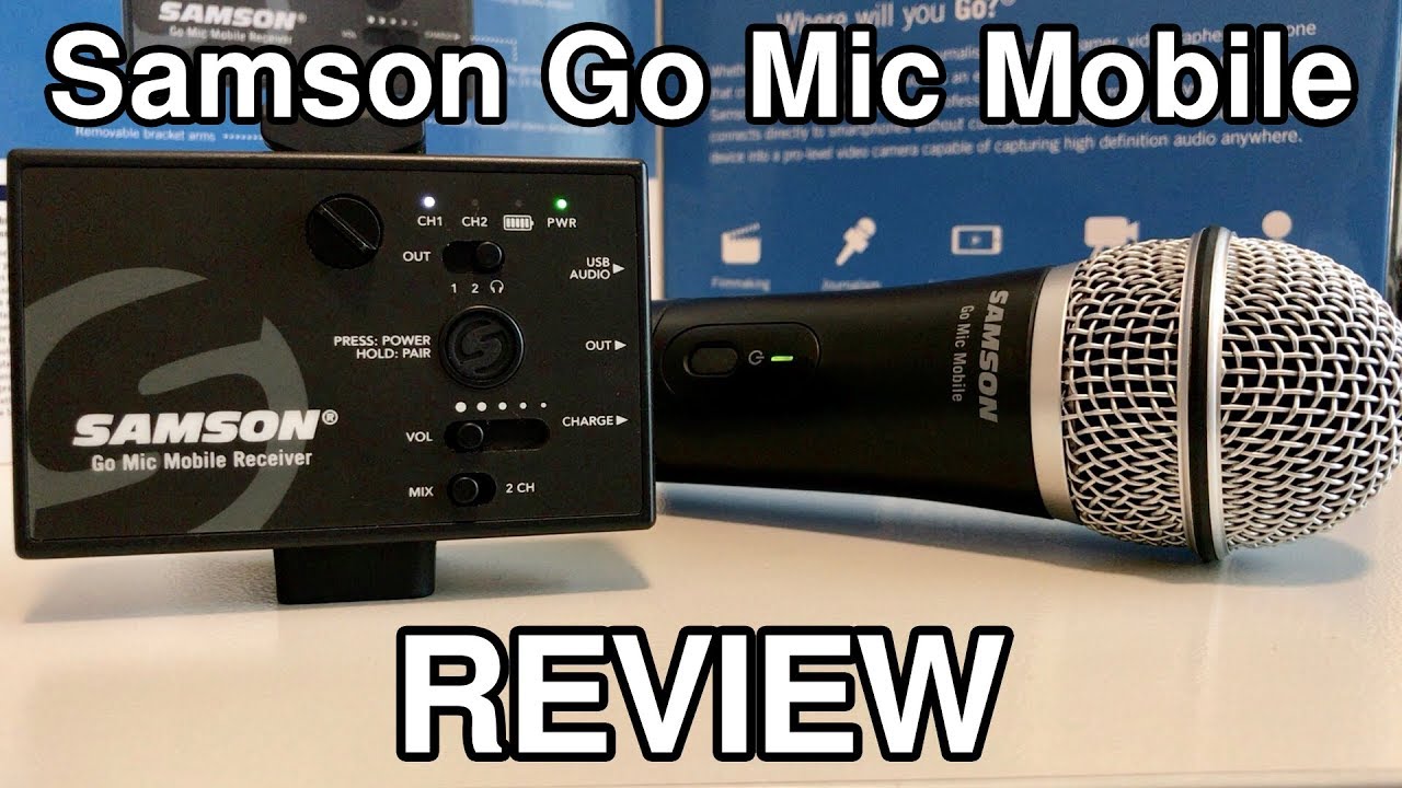 Review: Samson Go Mic Mobile, the first wireless microphone made for iPhone and Android smartphones