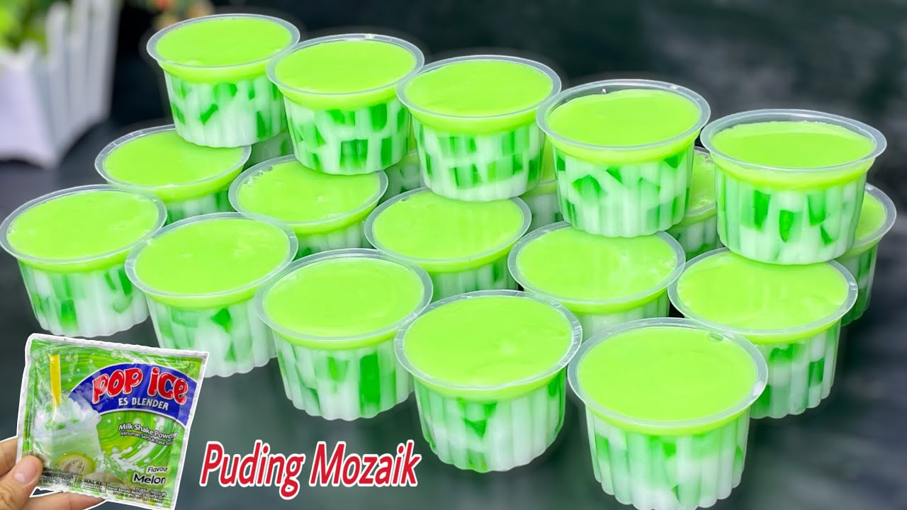 Semua Menyukainya‼️ Puding Melon Pop ice, cocok untuk isian snack box premium
