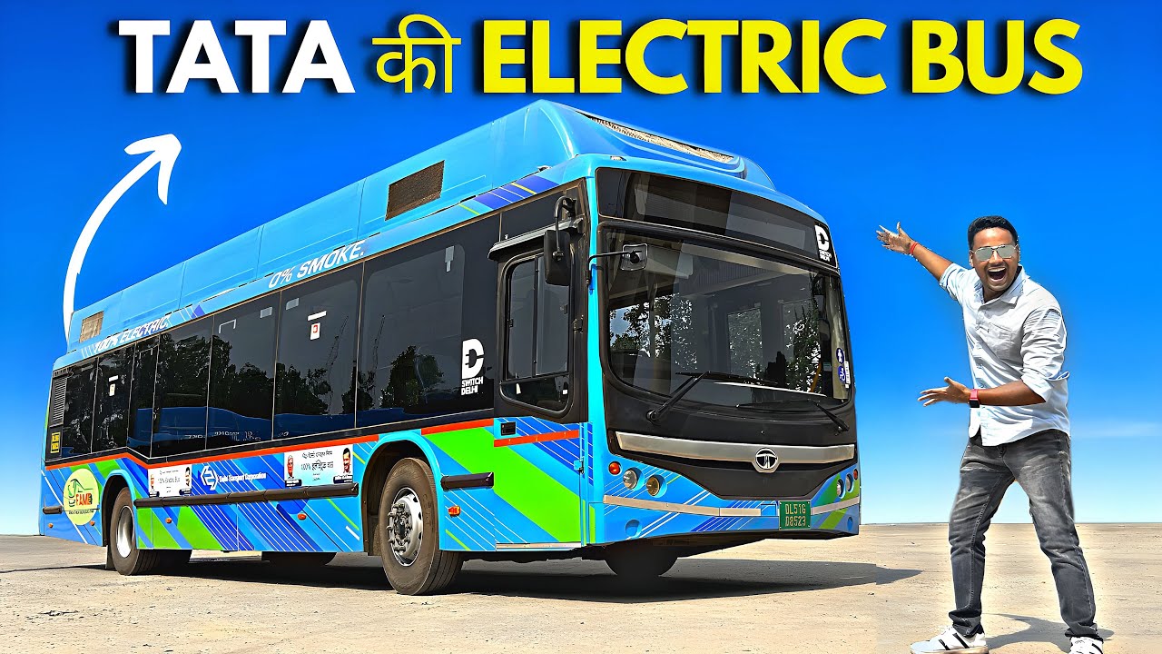 Tata की new Electric bus 😍🔥 Detailed Review