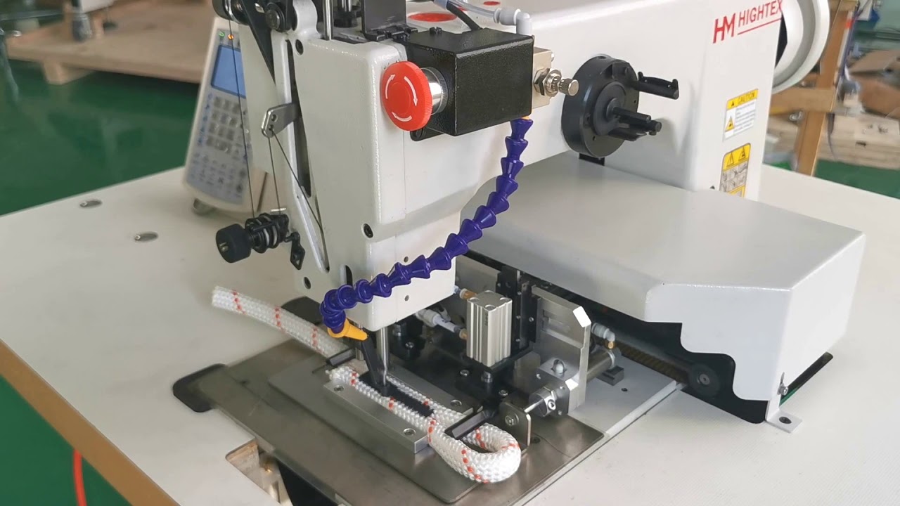 CNC Industrial Bar Tacking machine for sewing climbing rope sale to USA