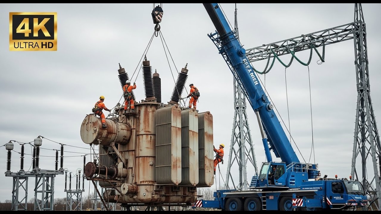 Dismantling Industrial Giants: Transformer Decommissioning Documentary | Recycling