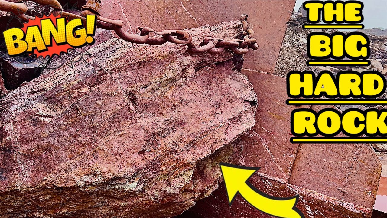 💆‍♀️Satisfying Stone Crushing Process ASMR Giant Rock Crushing Jaw Crusher in Action